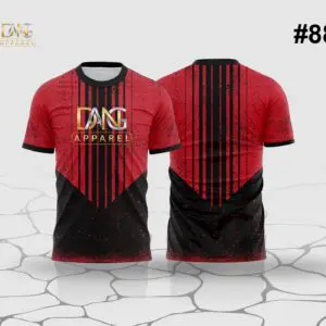 D.A.N.G. Apparel Red and Black T shirts