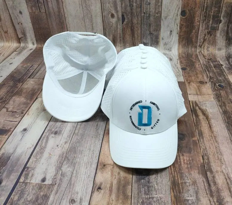 D.A.N.G. Apparel White Hat front and bottom view