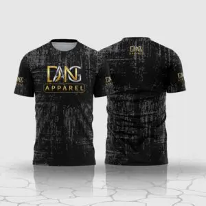 D.A.N.G. Apparel 92 black Sublimation t shirts