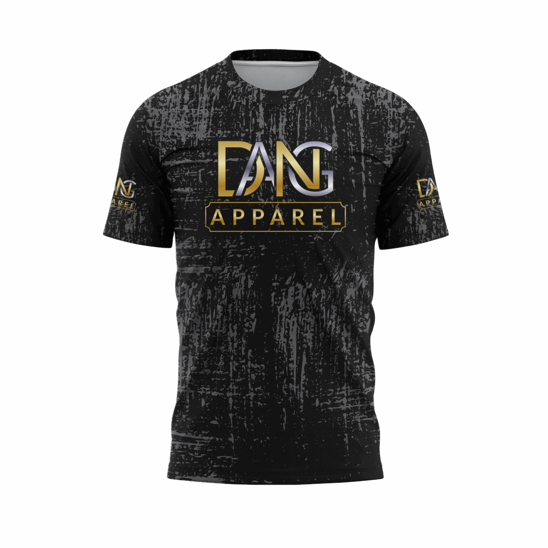 D.A.N.G. Apparel 92 black shirt front view