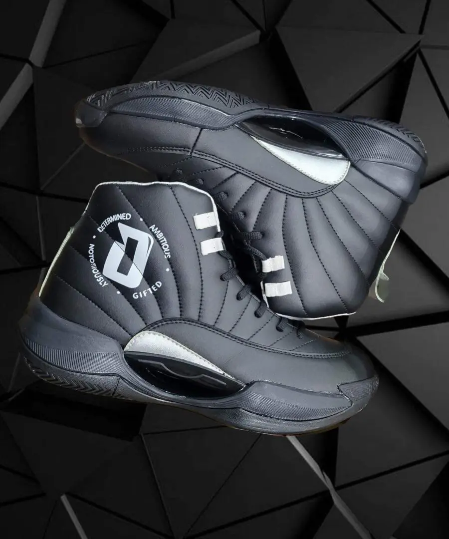 D.A.N.G. Apparel black shoes pair