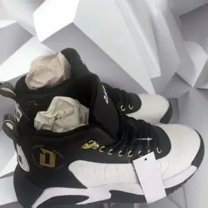 D.A.N.G. Apparel pair gold shoes